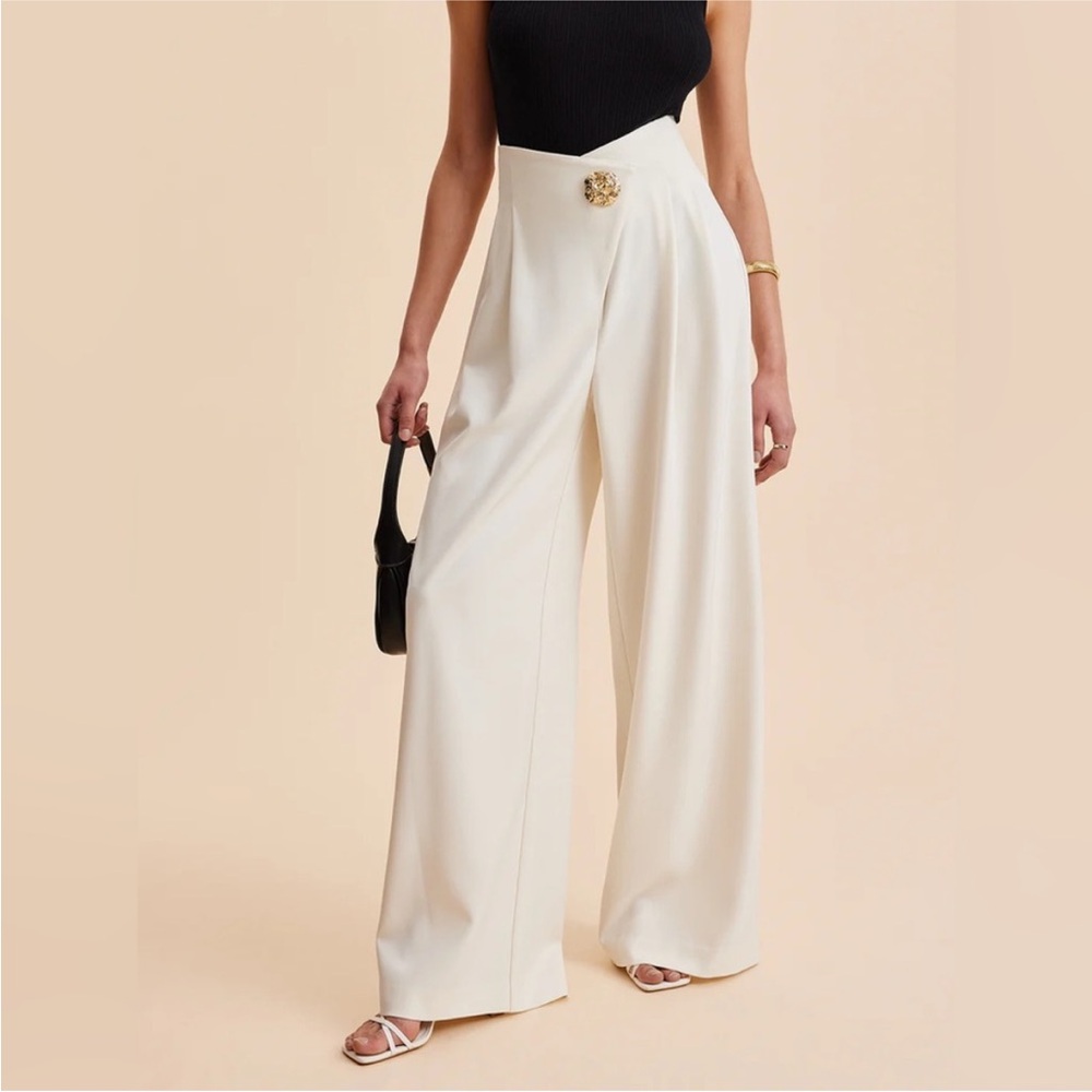 Commense Embellished High-Waist  pants for women’s